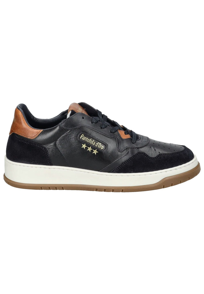 Pantofola d Oro Sneaker Leder Braun/Navy