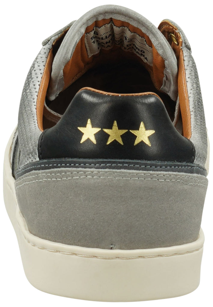 Pantofola d Oro Sneaker Leder Grau/Schwarz