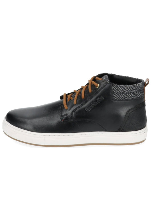 Pantofola d Oro Sneaker Leder Schwarz
