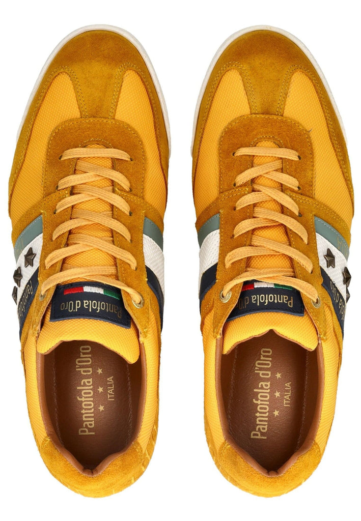 Pantofola d Oro Sneaker Leder/Textil Gelb