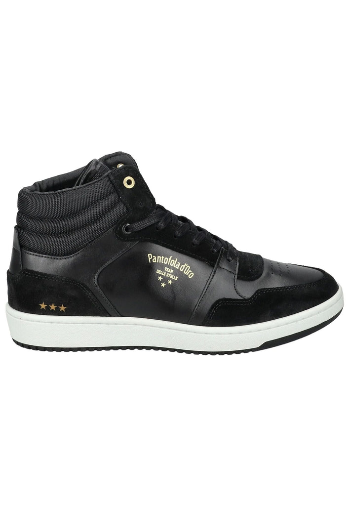 Pantofola d Oro Sneaker Leder/Textil Schwarz