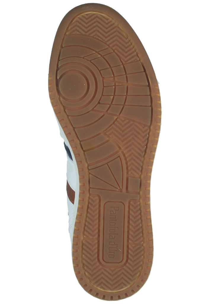 Pantofola d Oro Sneaker Leder/Textil Weiß