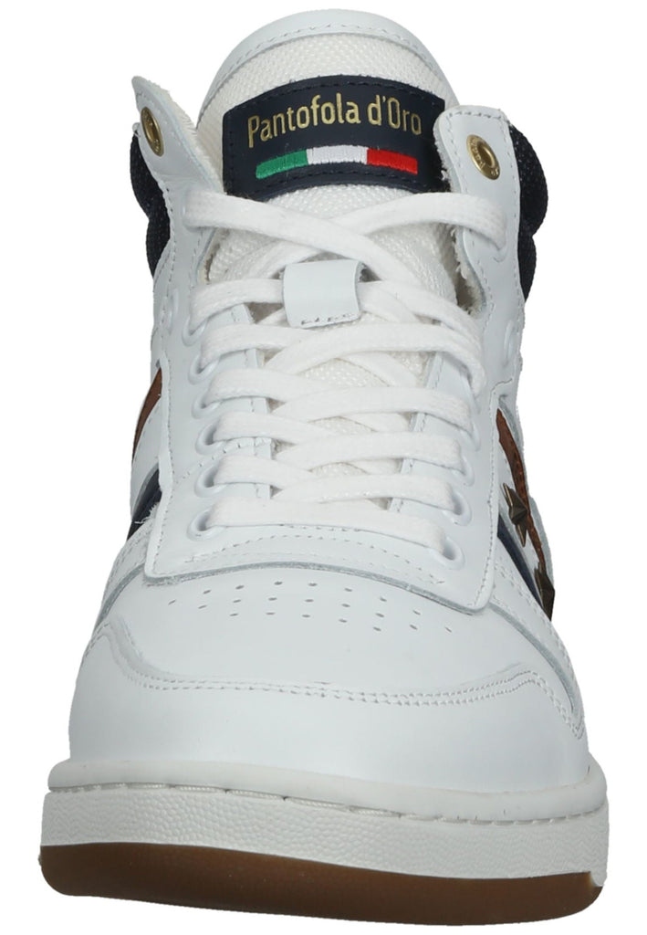 Pantofola d Oro Sneaker Leder/Textil Weiß