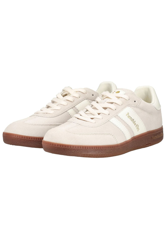 Pantofola d Oro Sneaker Leder Weiß/Beige