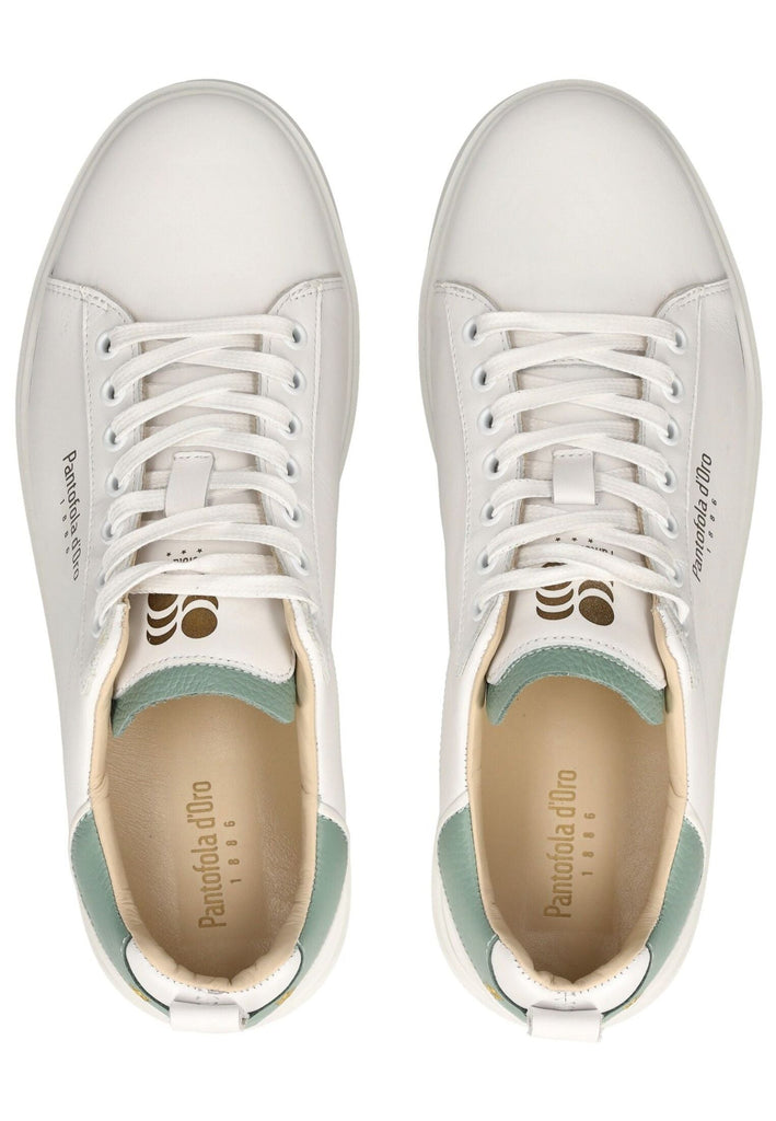 Pantofola d Oro Sneaker Leder Weiß/Grün