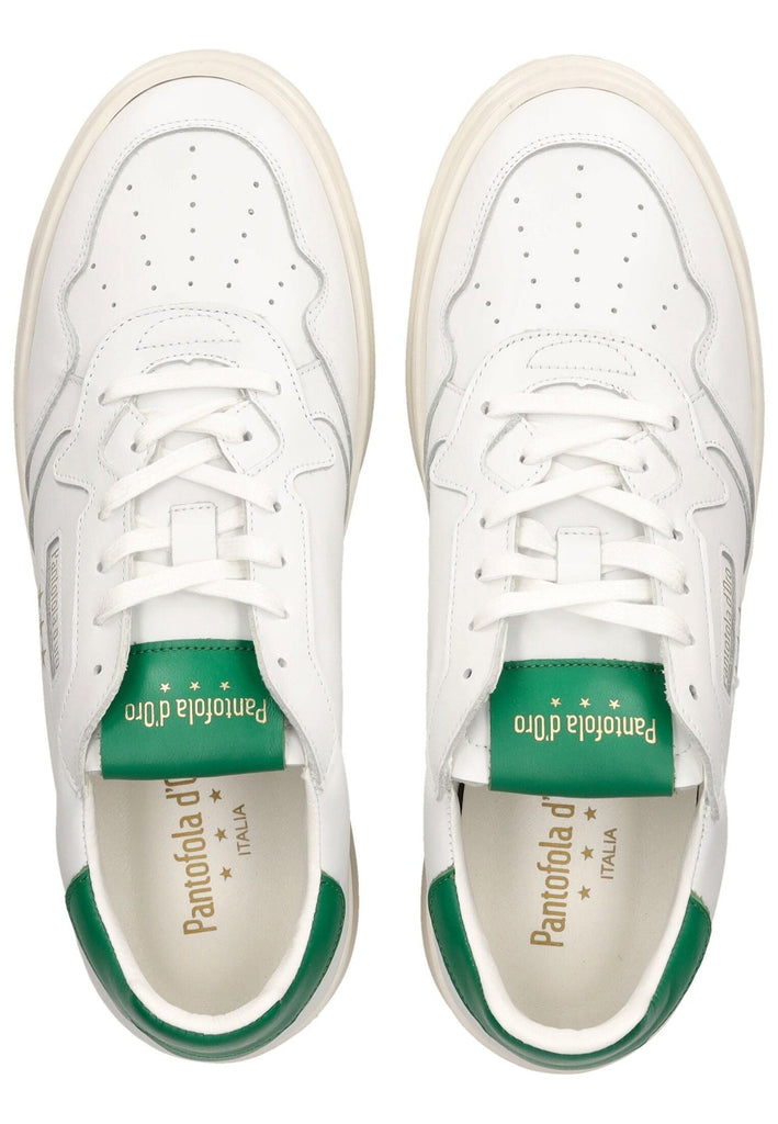 Pantofola d Oro Sneaker Leder Weiß/Grün