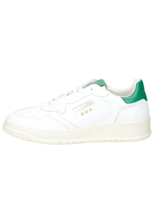 Pantofola d Oro Sneaker Leder Weiß/Grün