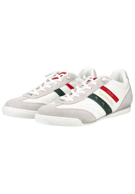 Pantofola d Oro Sneaker Lederimitat Weiß/Grün