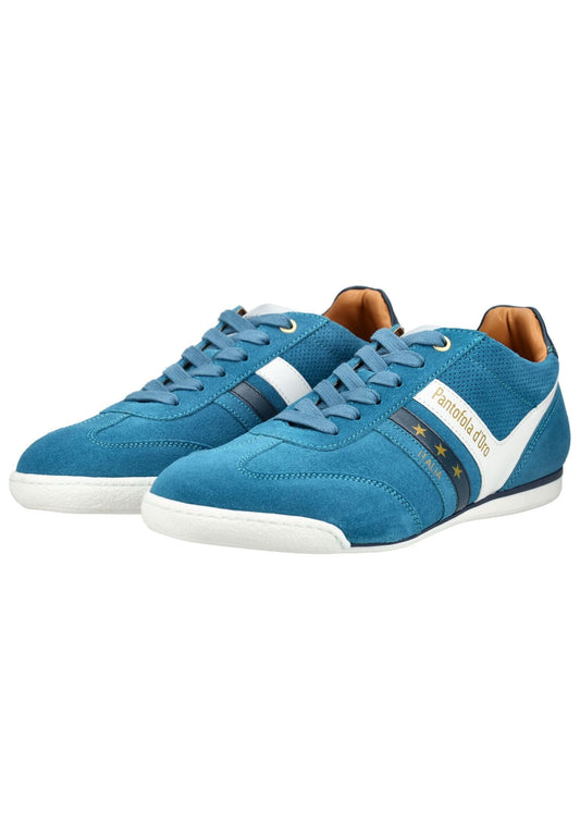 Pantofola d Oro Sneaker Veloursleder Hellblau