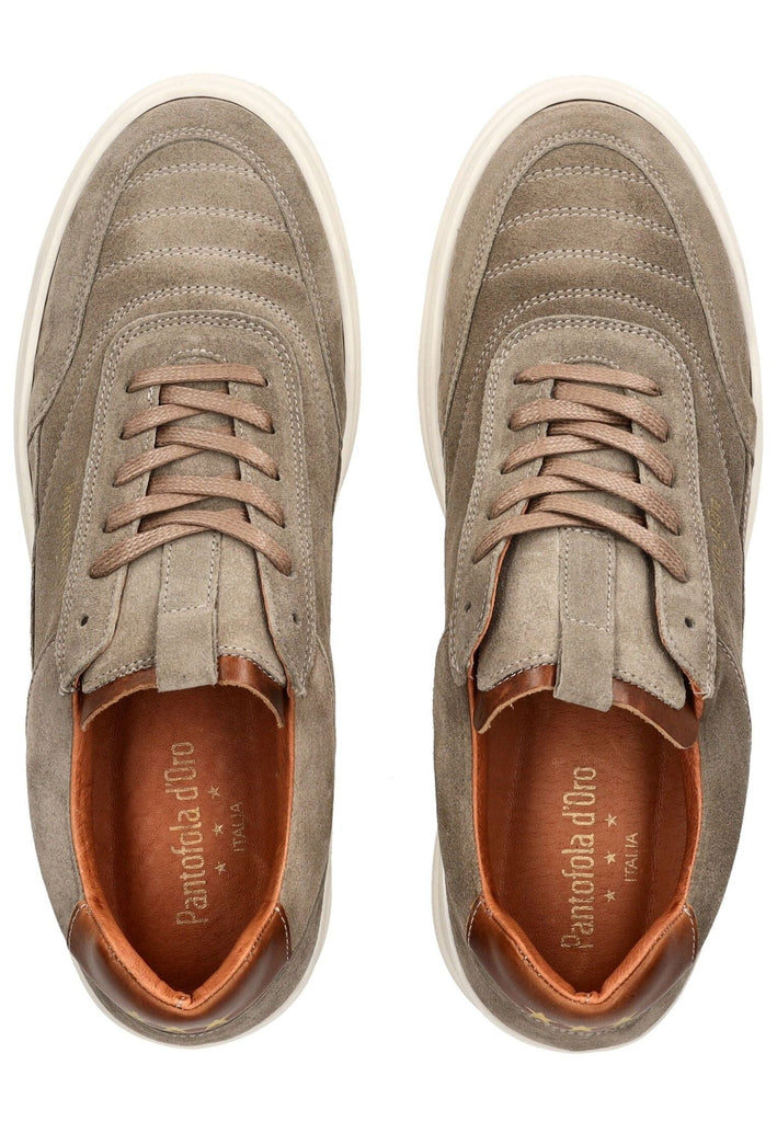 Pantofola d Oro Sneaker Veloursleder Taupe