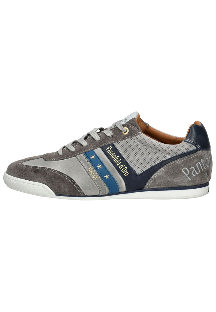 Pantofola d Oro Sneaker Veloursleder/Textil Grau