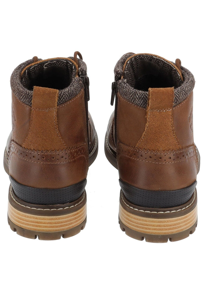 Pantofola d Oro Stiefelette Leder Braun