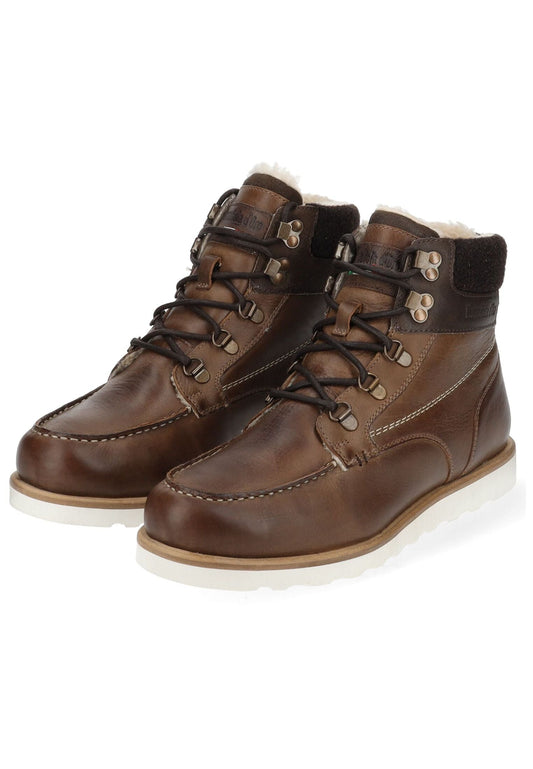 Pantofola d Oro Stiefelette Leder Braun Warmfutter