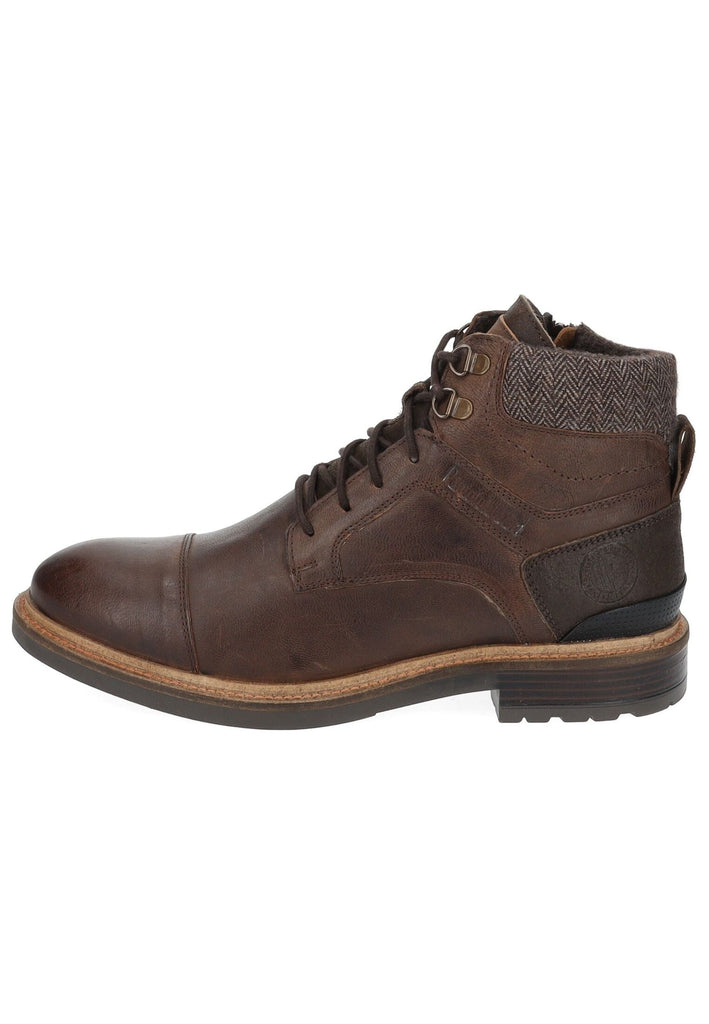 Pantofola d Oro Stiefelette Leder Coffee