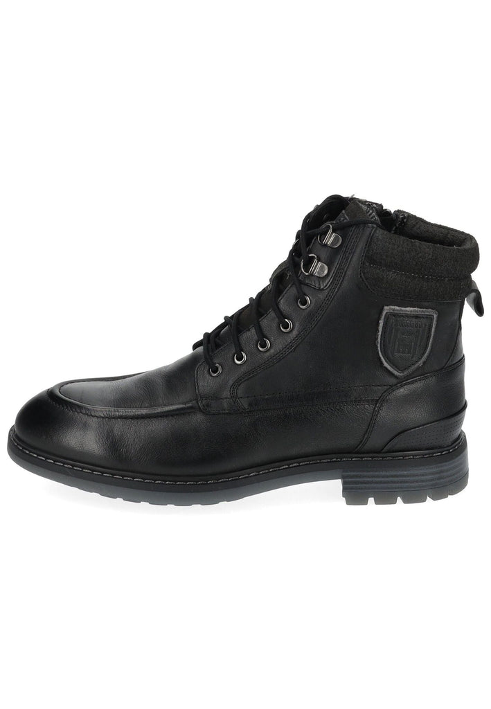 Pantofola d Oro Stiefelette Leder Schwarz