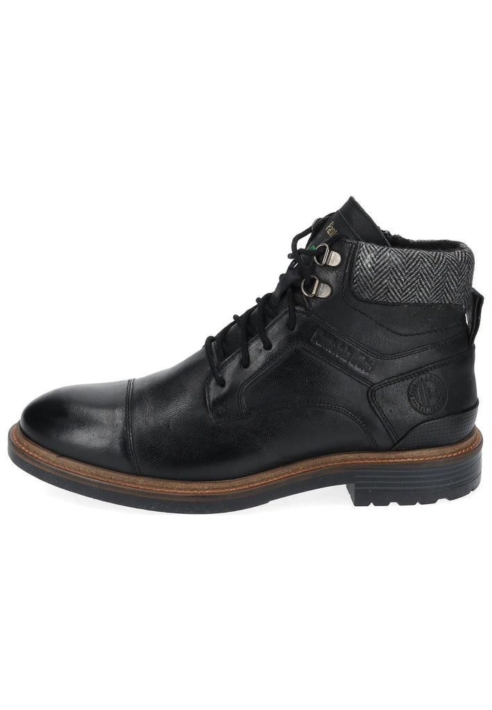 Pantofola d Oro Stiefelette Leder Schwarz