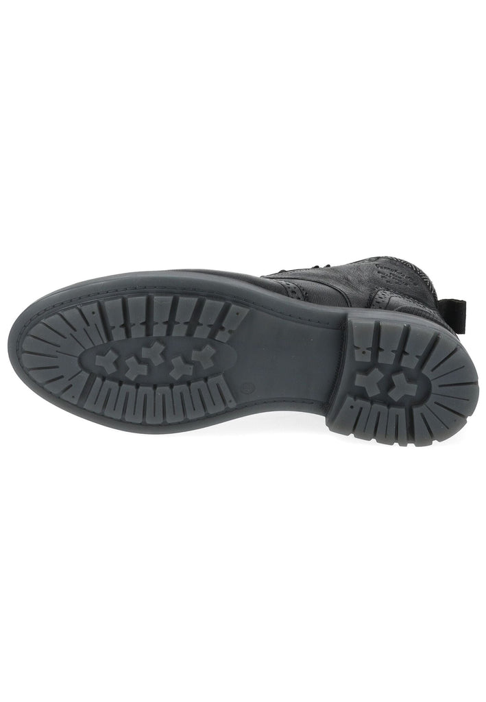 Pantofola d Oro Stiefelette Leder Schwarz