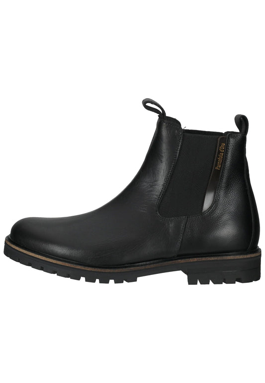 Pantofola d Oro Stiefelette Leder/Textil Schwarz