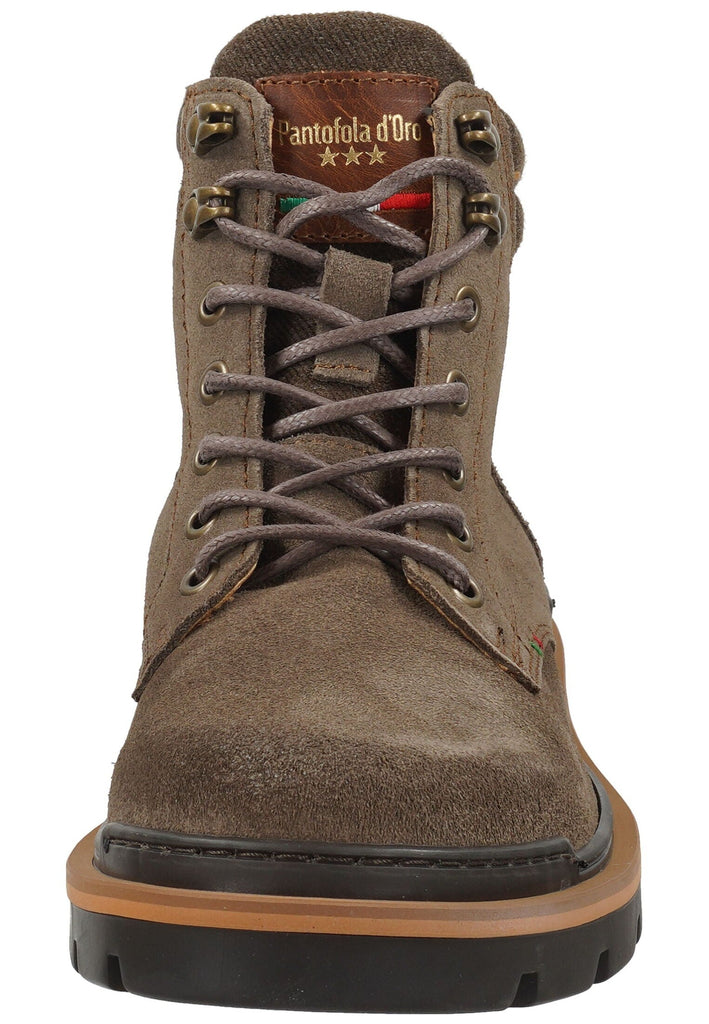 Pantofola d Oro Stiefelette Leder/Textil Taupe