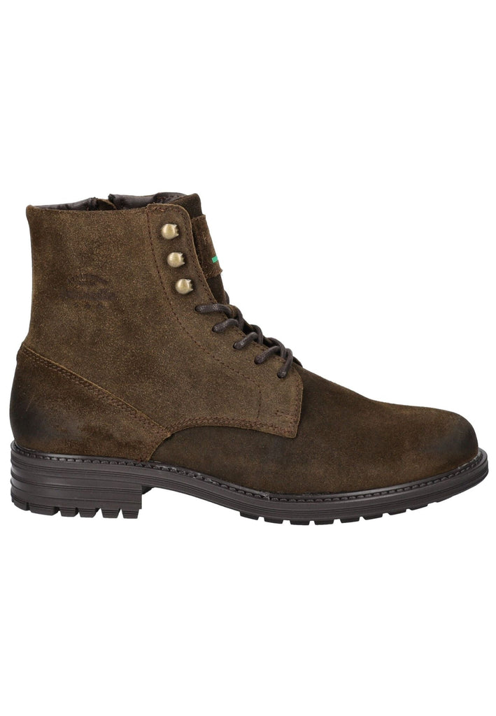 Pantofola d Oro Stiefelette Veloursleder Mittelbraun