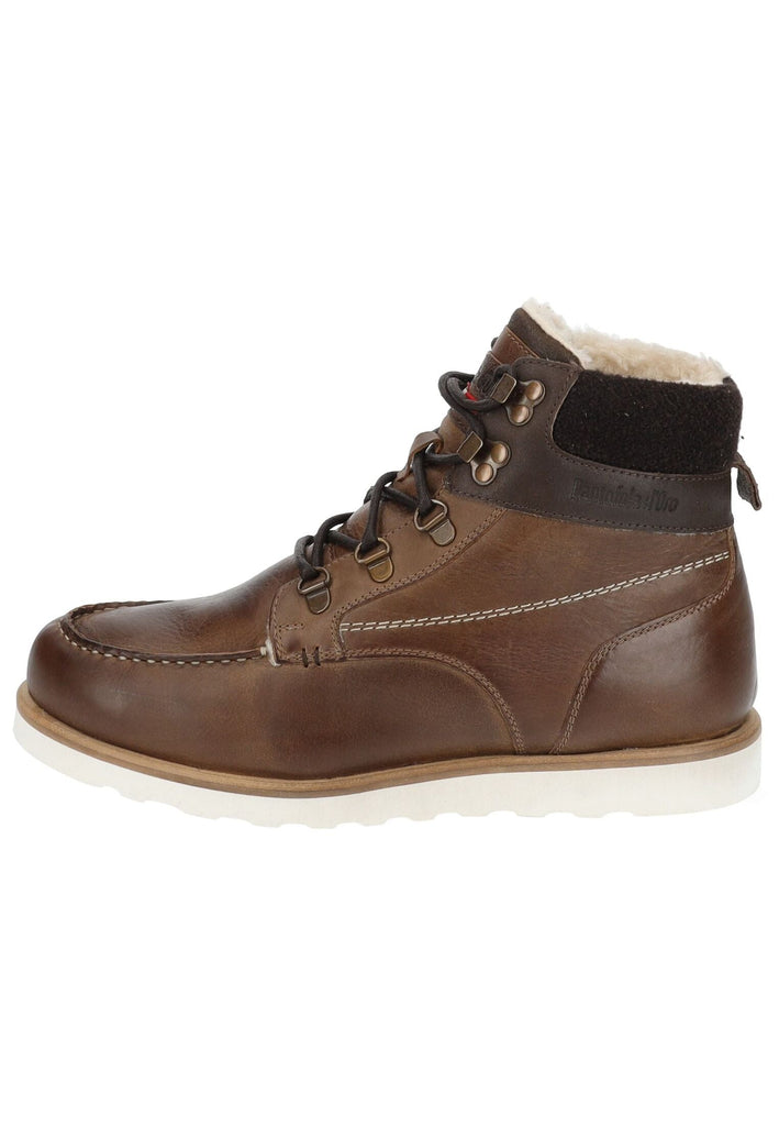 Stiefeletten Pantofola d Oro Stiefelette Leder Braun Warmfutter