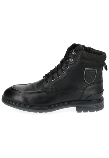 Stiefeletten Pantofola d Oro Stiefelette Leder Schwarz