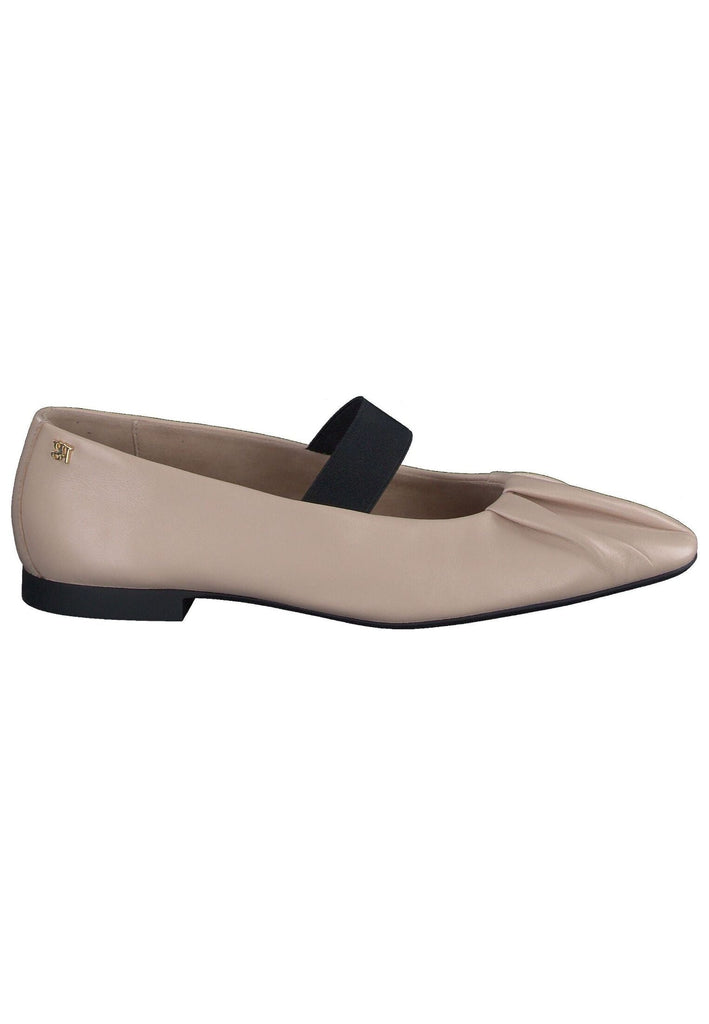 Paul Green Ballerinas Glattleder Beige