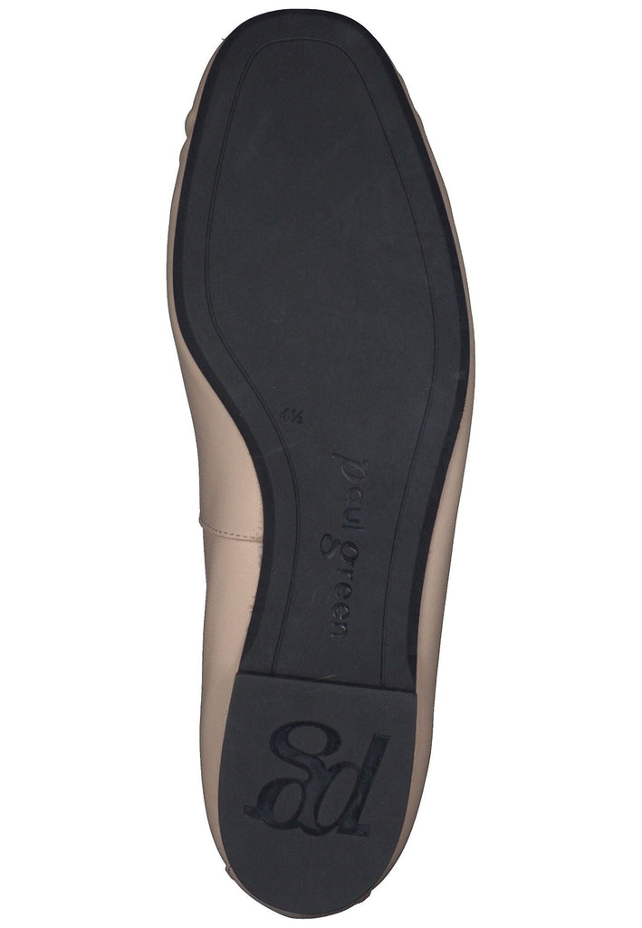 Paul Green Ballerinas Glattleder Beige