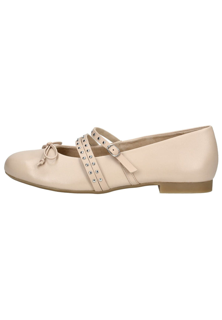 Paul Green Ballerinas Glattleder Beige