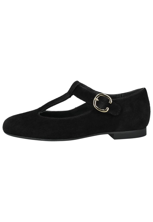 Paul Green Ballerinas Leder Black