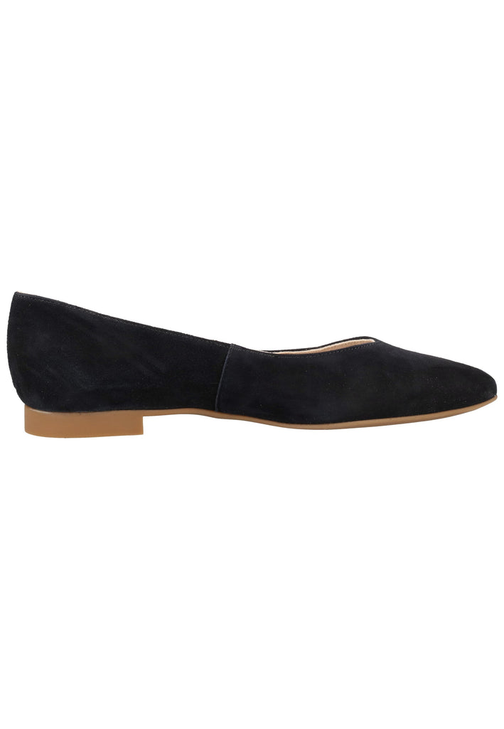 Paul Green Ballerinas Leder Dunkelblau