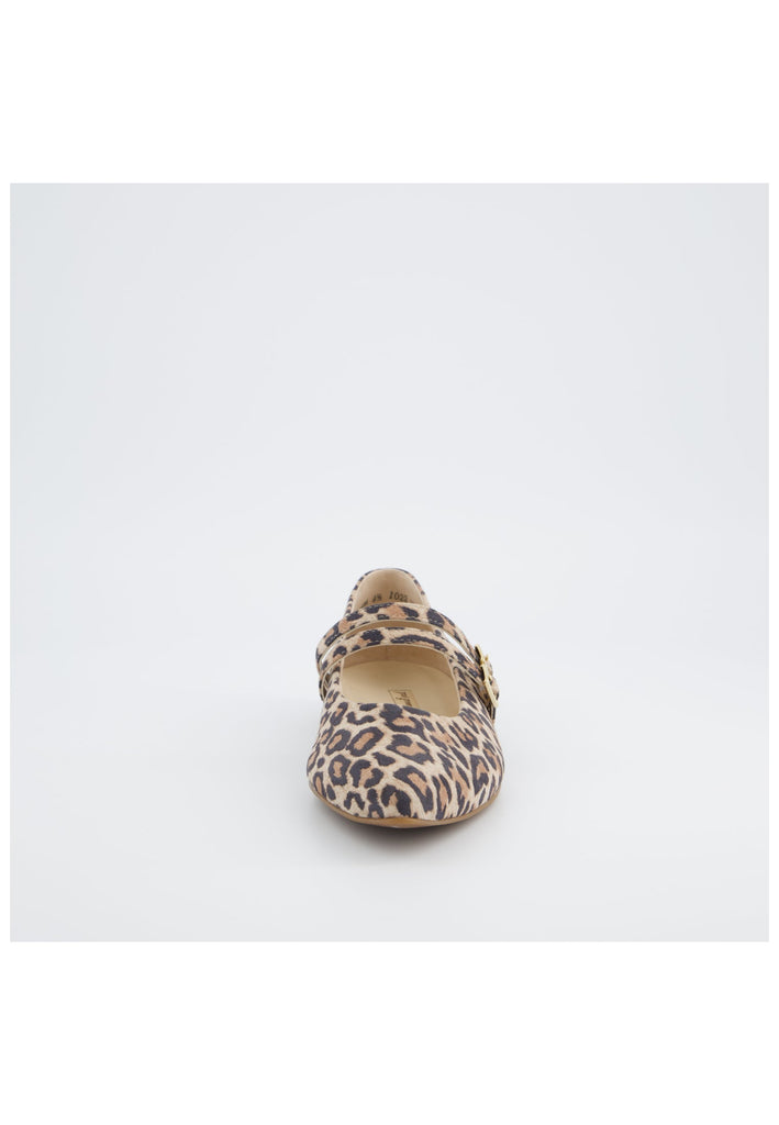 Paul Green Ballerinas Leder Leopard