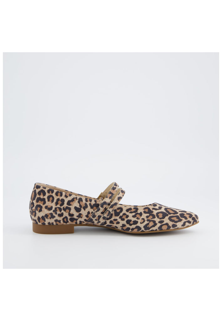 Paul Green Ballerinas Leder Leopard