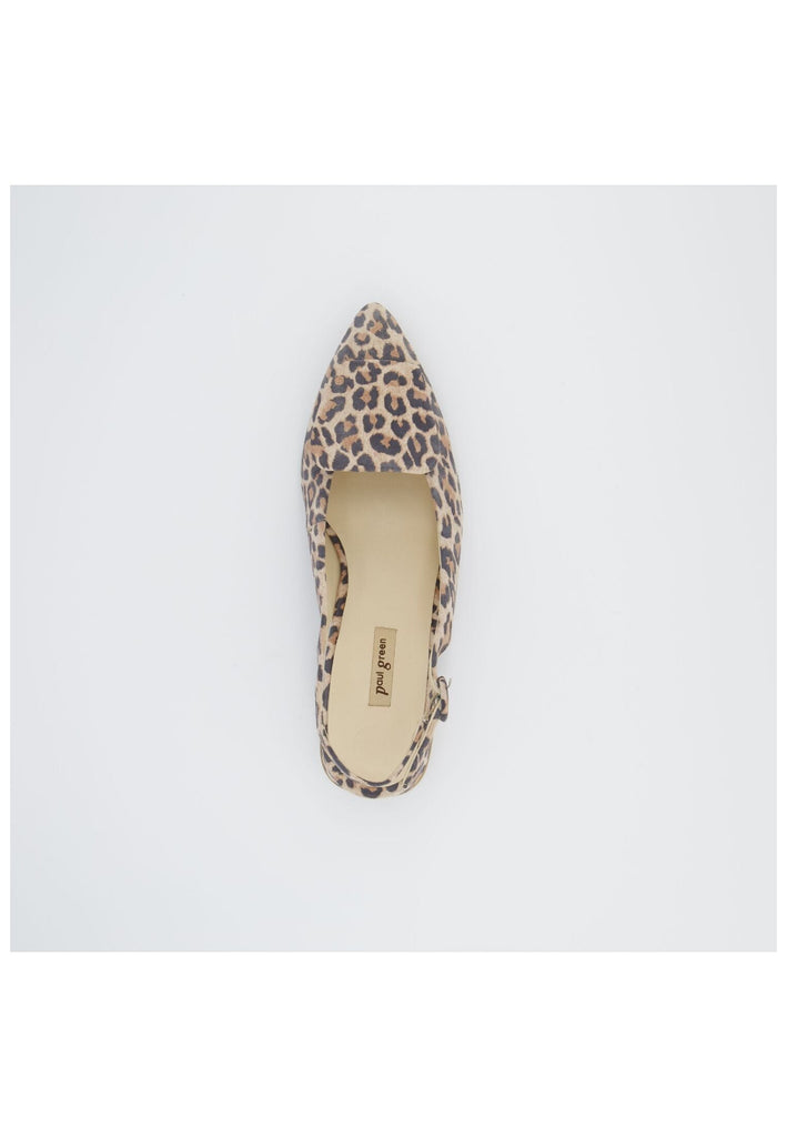 Paul Green Ballerinas Leder Leopard