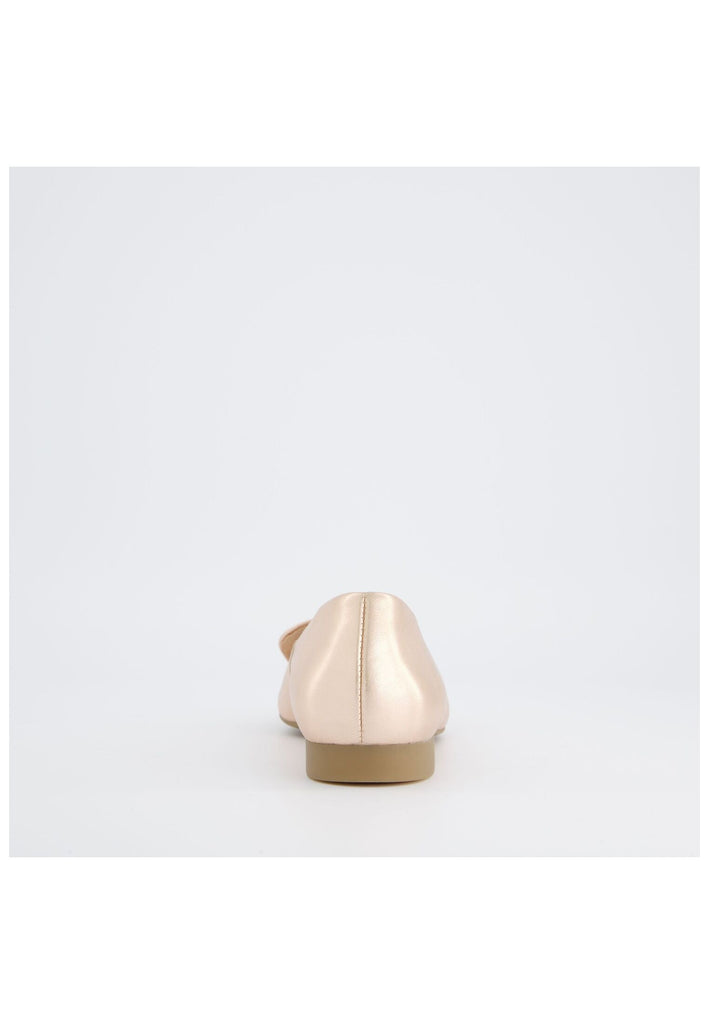 Paul Green Ballerinas Leder Metallic Rose