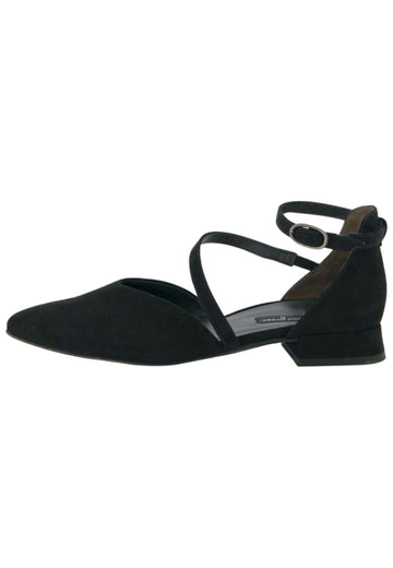 Paul Green Ballerinas Leder Schwarz