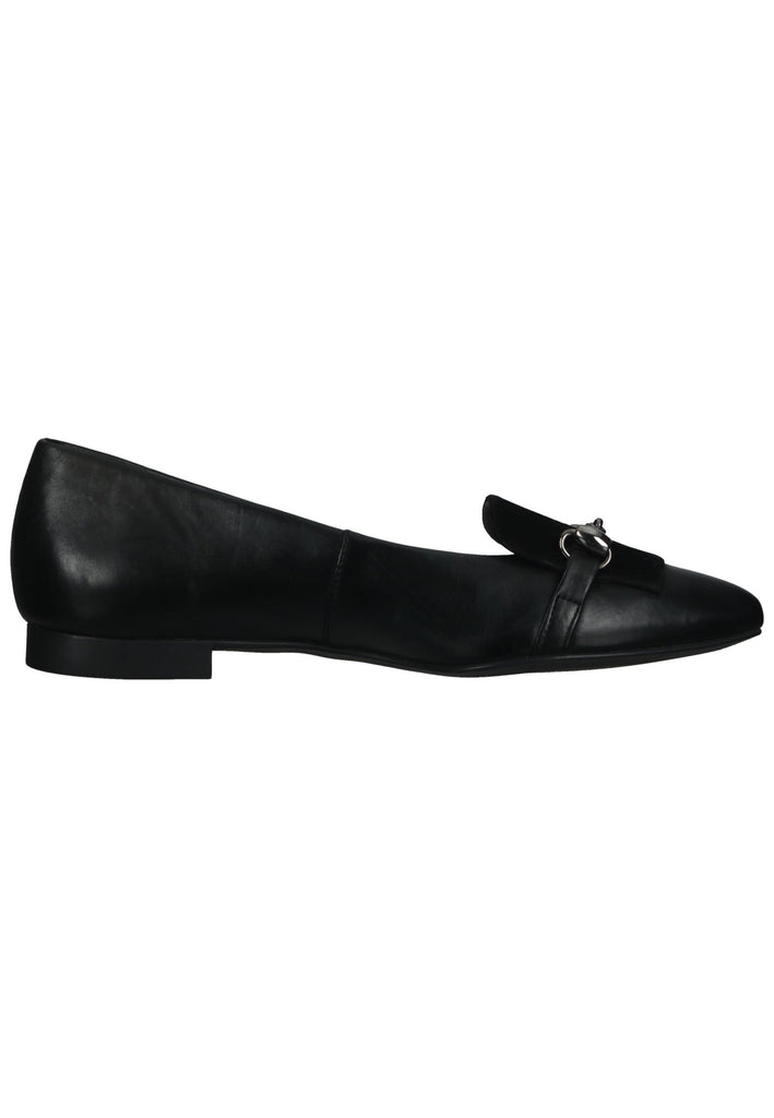 Paul Green Ballerinas Leder Schwarz