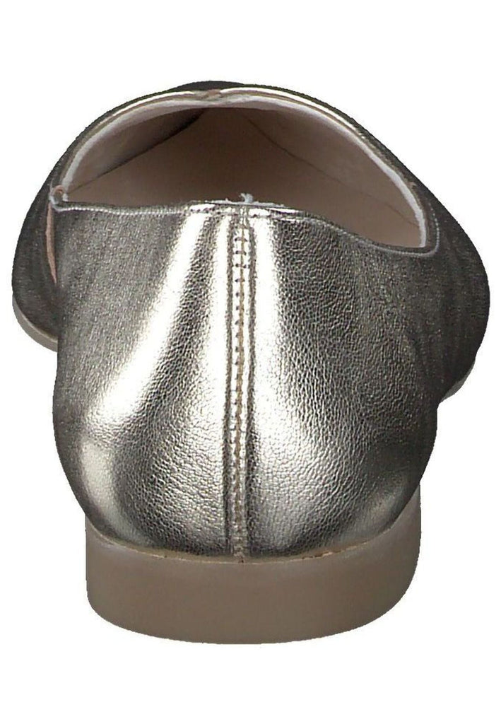 Paul Green Ballerinas Nappaleder Platin