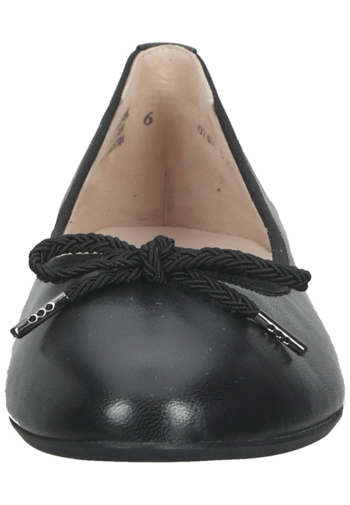 Paul Green Ballerinas Nappaleder Schwarz