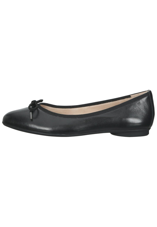 Paul Green Ballerinas Nappaleder Schwarz
