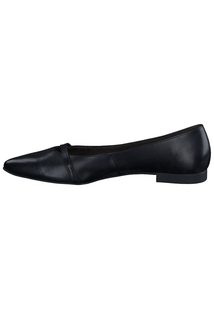 Ballerinas Paul Green Ballerinas Glattleder Schwarz