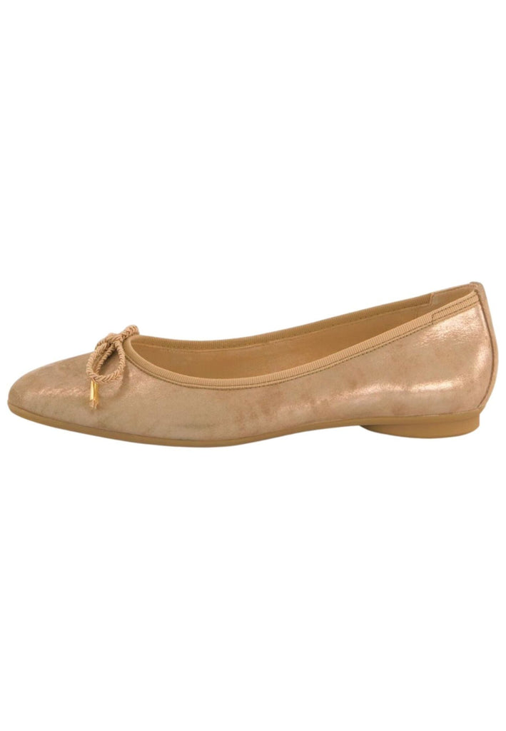 Ballerinas Paul Green Ballerinas Leder Champagne