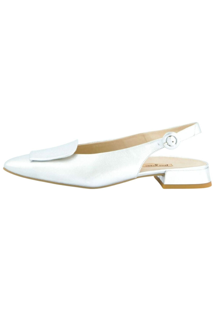Ballerinas Paul Green Ballerinas Leder Metallic Silver