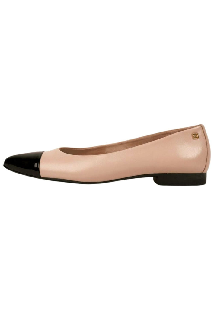 Ballerinas Paul Green Ballerinas Leder Schwarz/Beige