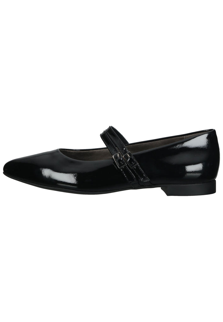 Ballerinas Paul Green Ballerinas Leder/Textil Schwarz Lack