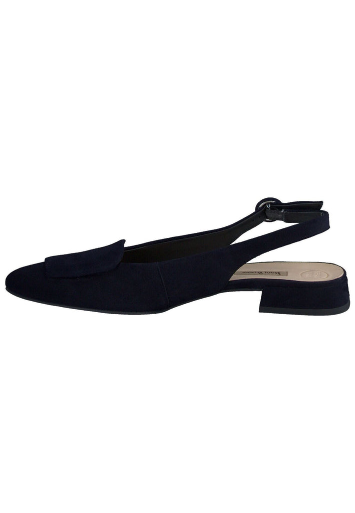 Ballerinas Paul Green Ballerinas Veloursleder Blau