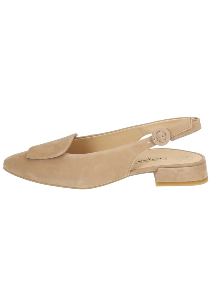 Ballerinas Paul Green Ballerinas Veloursleder Hellbraun