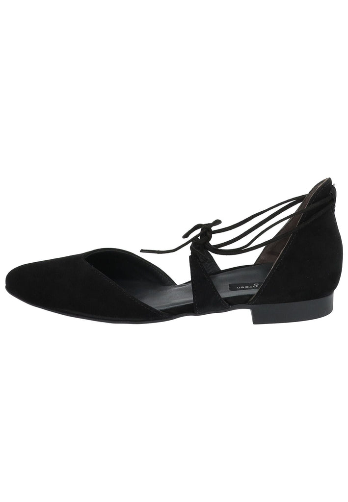 Ballerinas Paul Green Ballerinas Veloursleder Schwarz