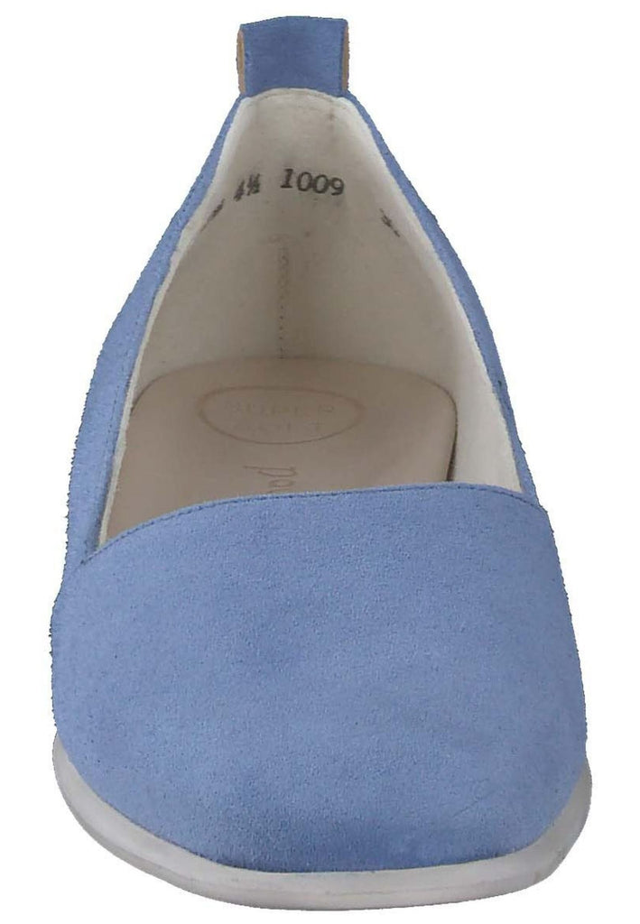 Paul Green Ballerinas Veloursleder Denim