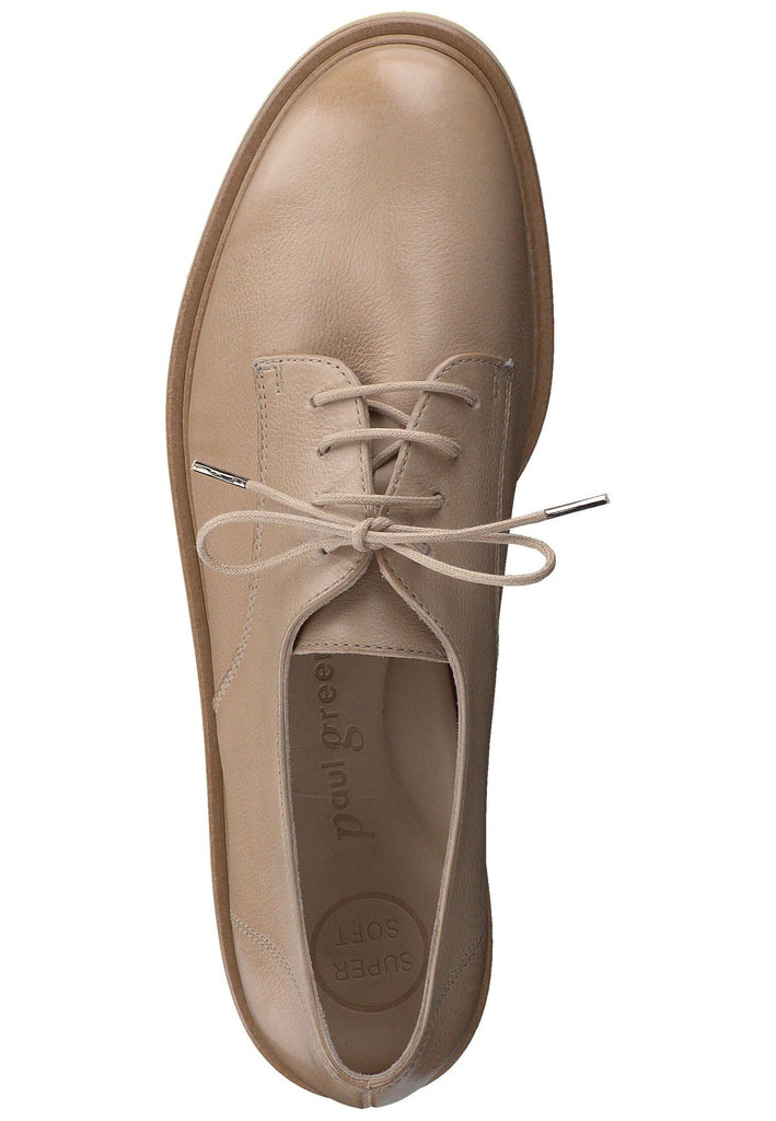 Paul Green Halbschuhe Glattleder Sand